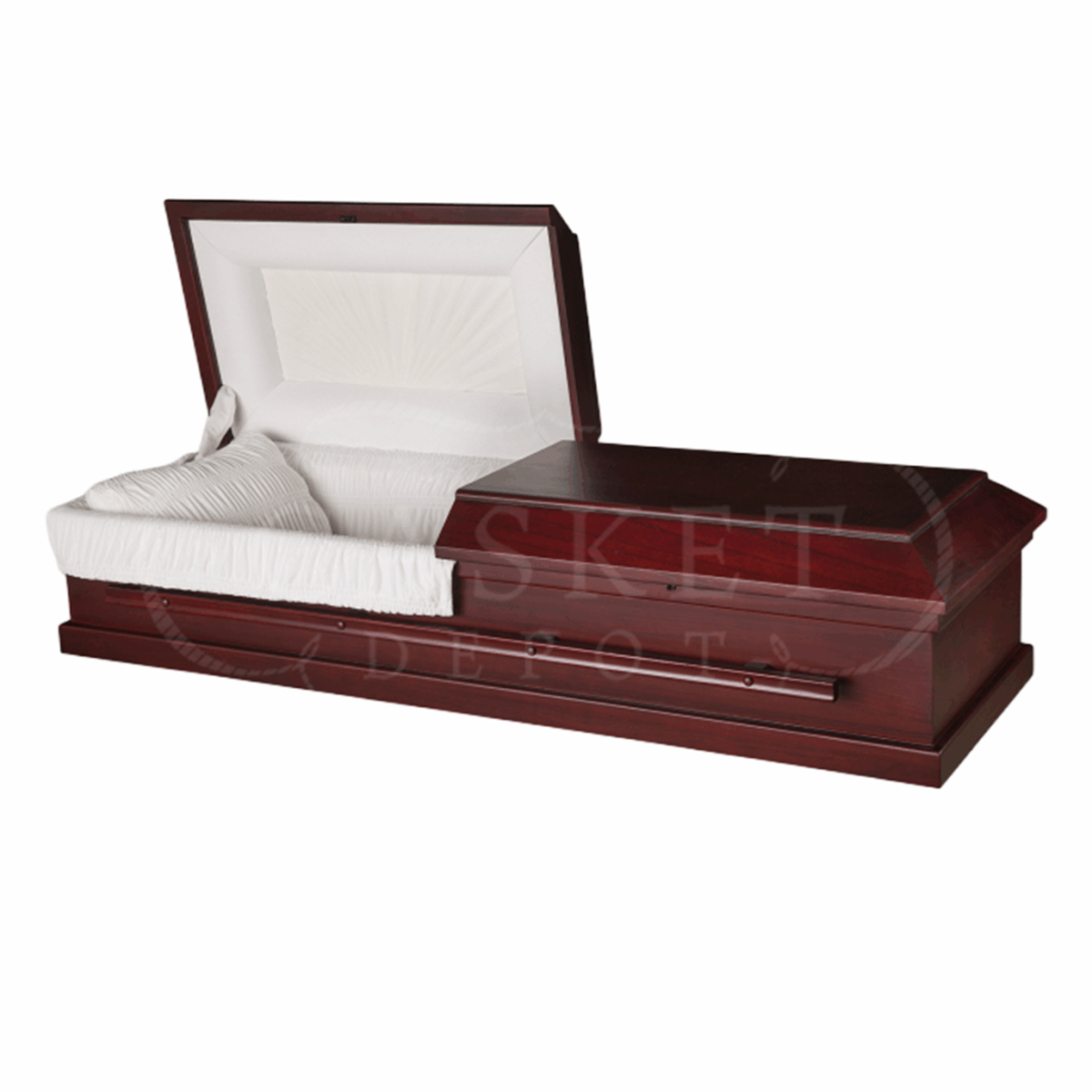 Red Pacifica | Wood Casket