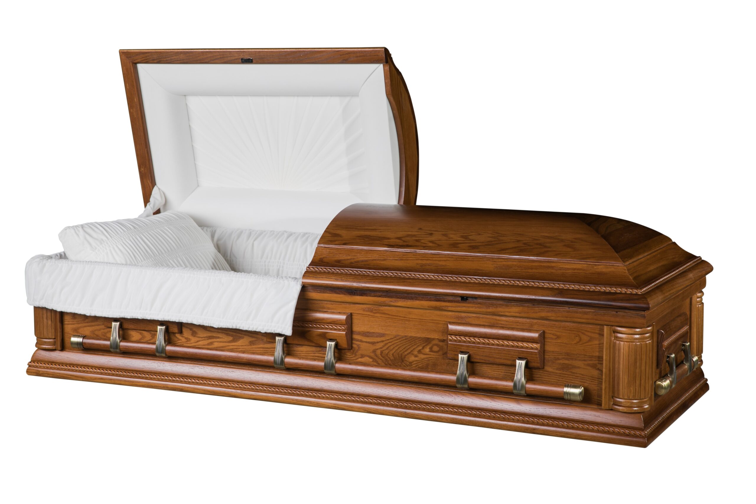 The Berwick | American Oak Wood Casket - Image 2
