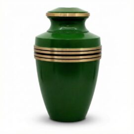 Green with Gold Trim