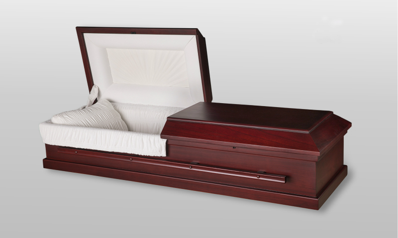 Red Pacifica | Wood Casket - Image 2