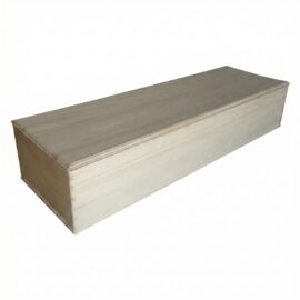 Eco-Friendly Poplar Casket (Kosher Box)