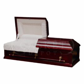 Red Pacifica | Child Wood Casket